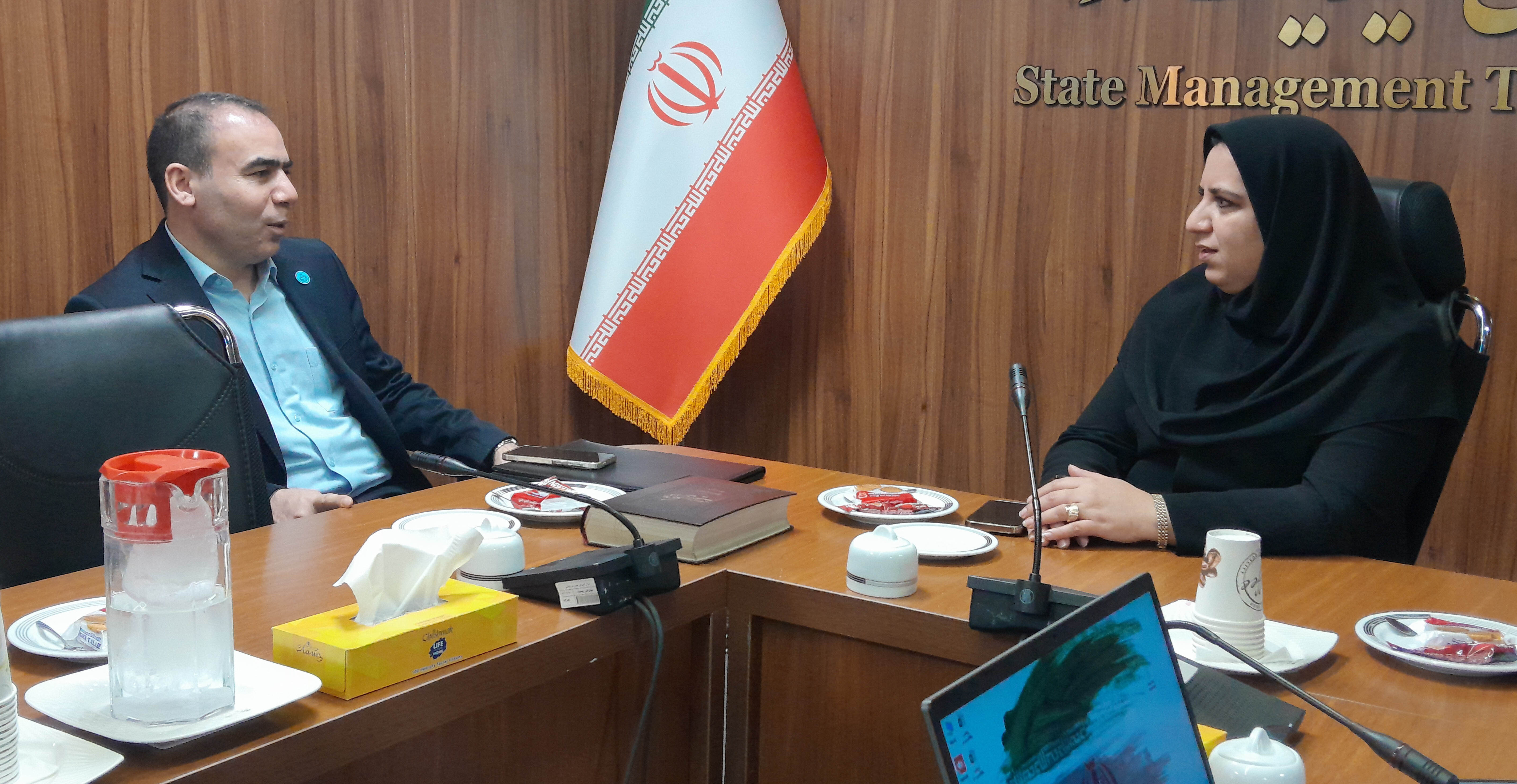 دیدار رئیس پردیس بین‌الملی ارس با رئیس مرکز آموزش مدیریت دولتی سرکار خانم دکتر امین و مدیران مرکز با هدف توسعه همکاری‌های آموزشی و توانمندسازی مدیران و کارکنان
